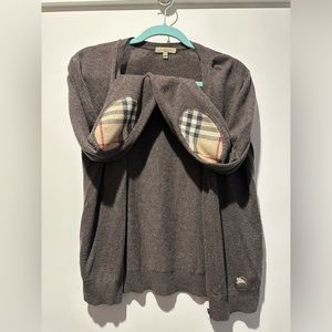 Authentic Burberry cardigan. Gently used.